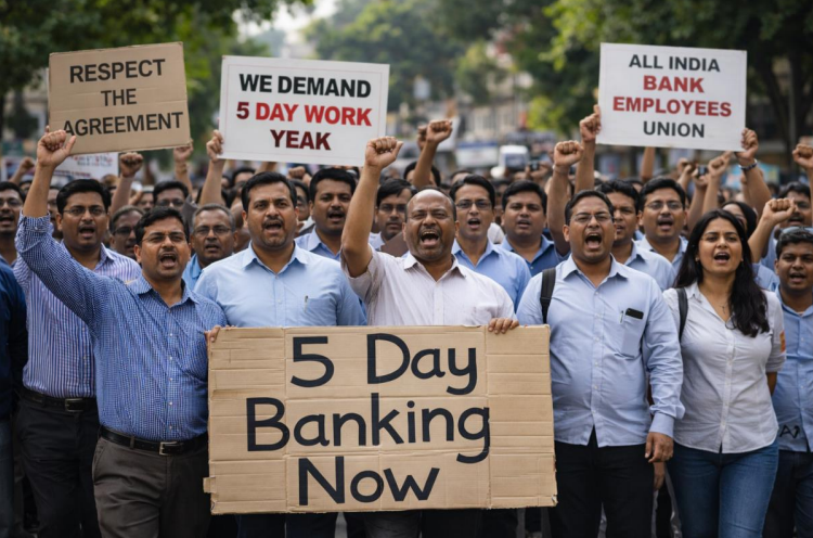 Nationwide Bank Strike Halts Services as Unions Push for Five-Day Work Week Reform