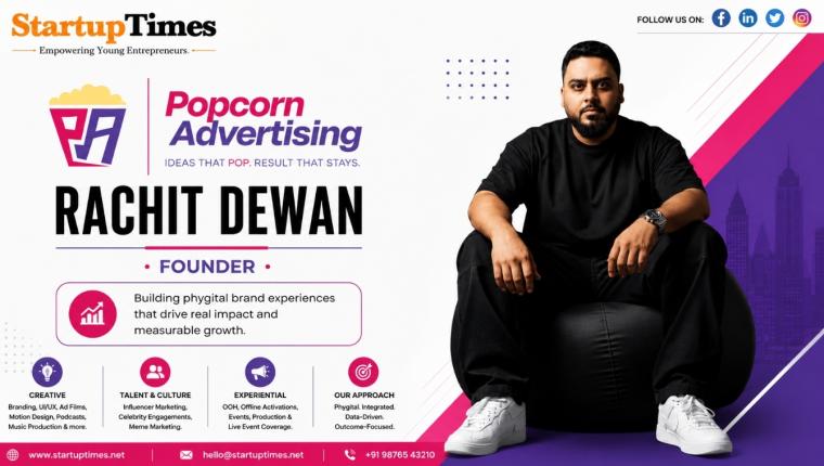 From Skyrocket to Popcorn: Rachit Dewan's Next Chapter in Building Brand Stories