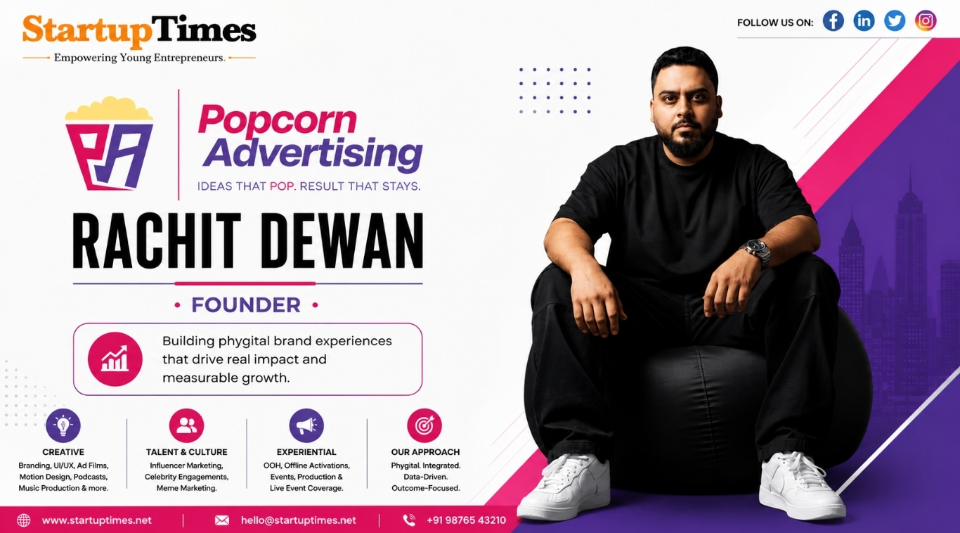 From Skyrocket to Popcorn: Rachit Dewan's Next Chapter in Building Brand Stories