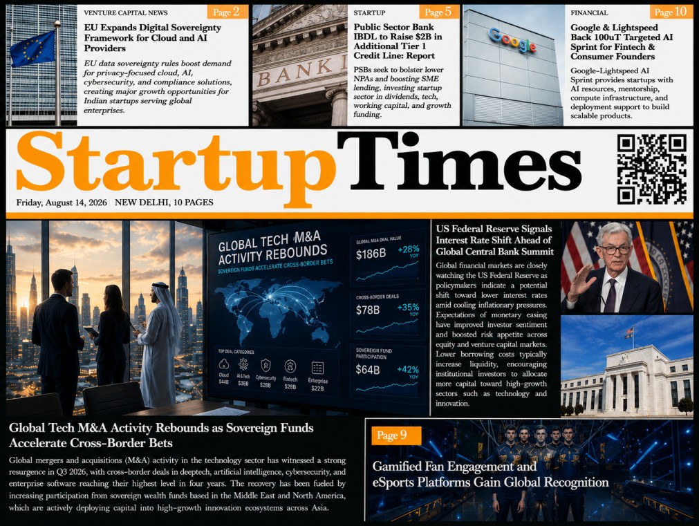Friday Edition — August 14, 2026 | StartupTimes