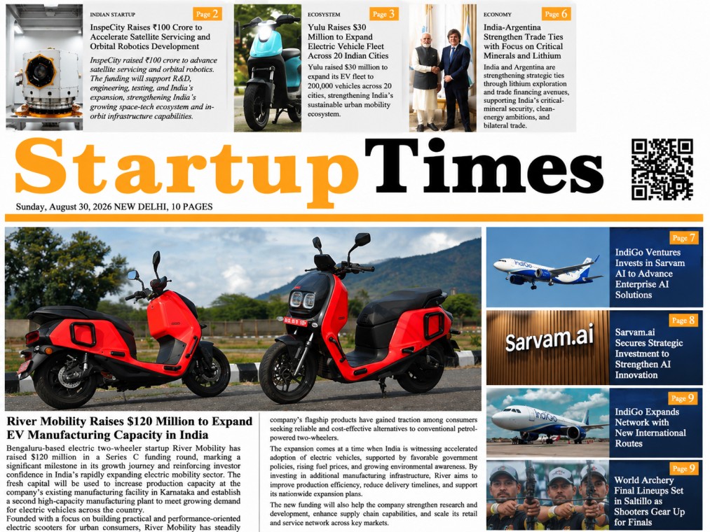 Sunday Edition — August 30, 2026 | StartupTimes