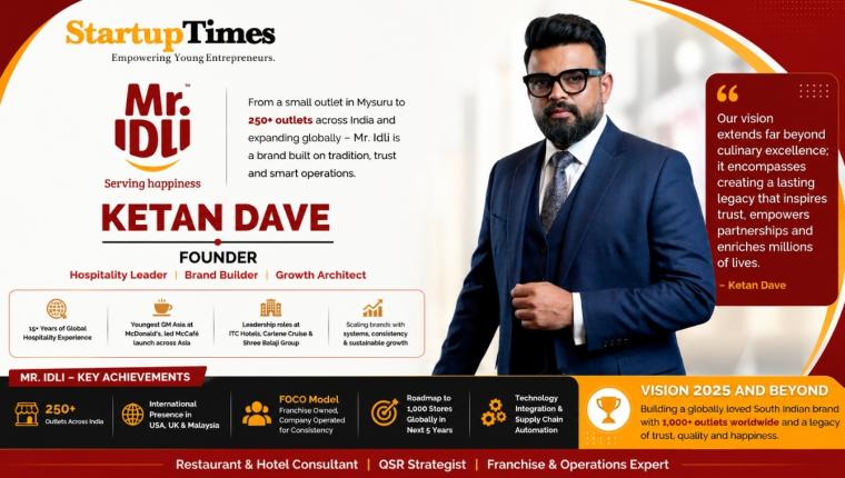 Ketan Dave: Hospitality Consultant Behind McCafe Asia and Mr. Idli’s IPO Journey