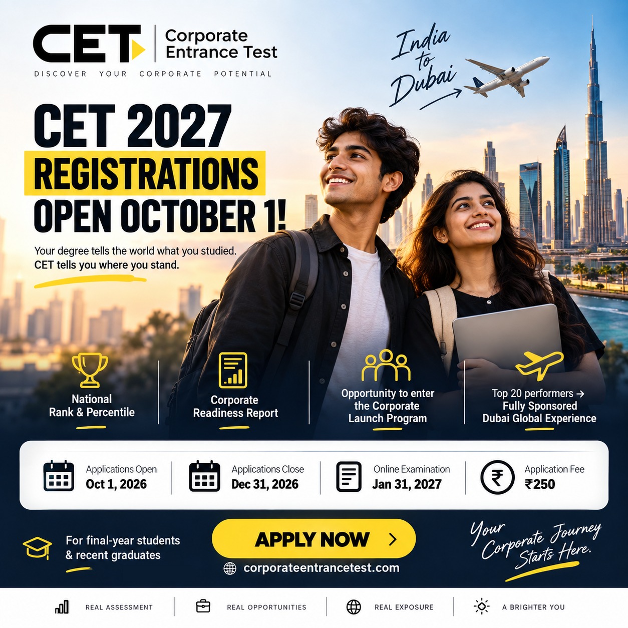 Corporate Entrance Test 2027: A New Platform Connecting India’s Graduates With Corporate Opportunities