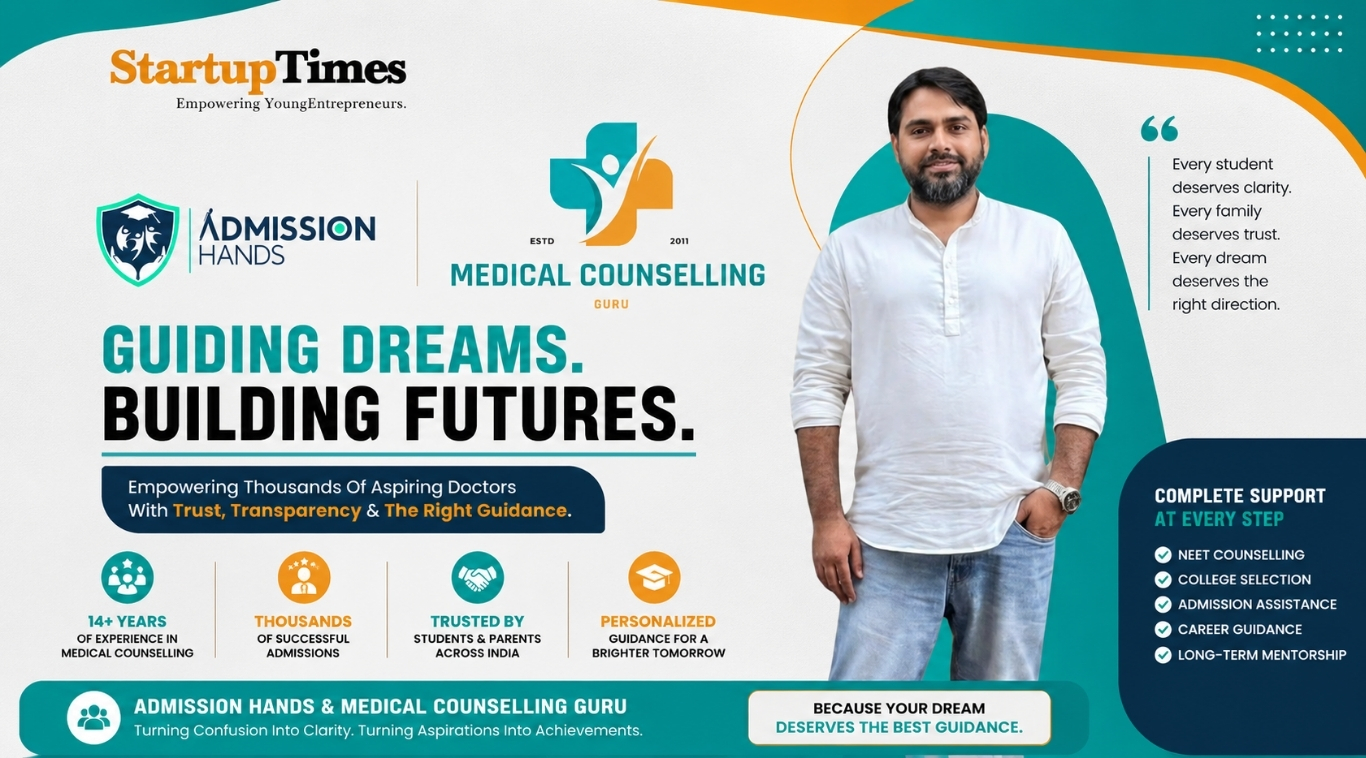 Discover Akhtar Hussain's inspiring journey and how Admission Hands helps NEET aspirants navigate medical admissions with trusted guidance and clarity.