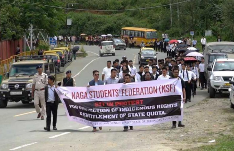 Nagaland Students Protest ‘Vande Mataram’ Directive Over Cultural Concerns