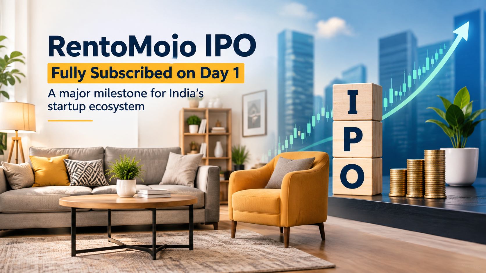 RentoMojo IPO Fully Subscribed on Day 1: What It Means for India’s Startup-to-IPO Journey