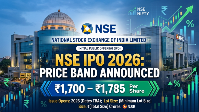 NSE IPO 2026: National Stock Exchange Sets ₹1,700–₹1,785 Price Band