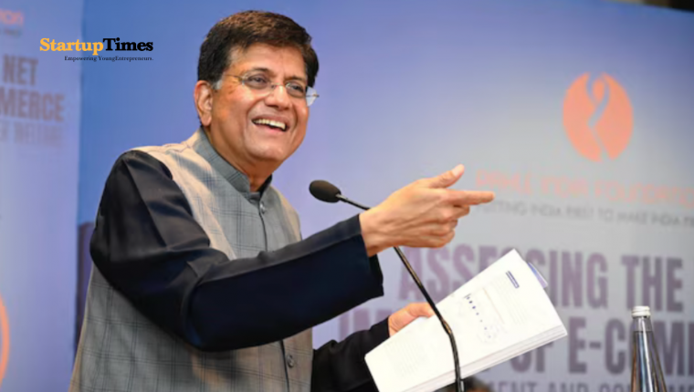 To boost MSME exports, the government is looking into a scheme to cover product registration fees in new international markets, stated Goyal.