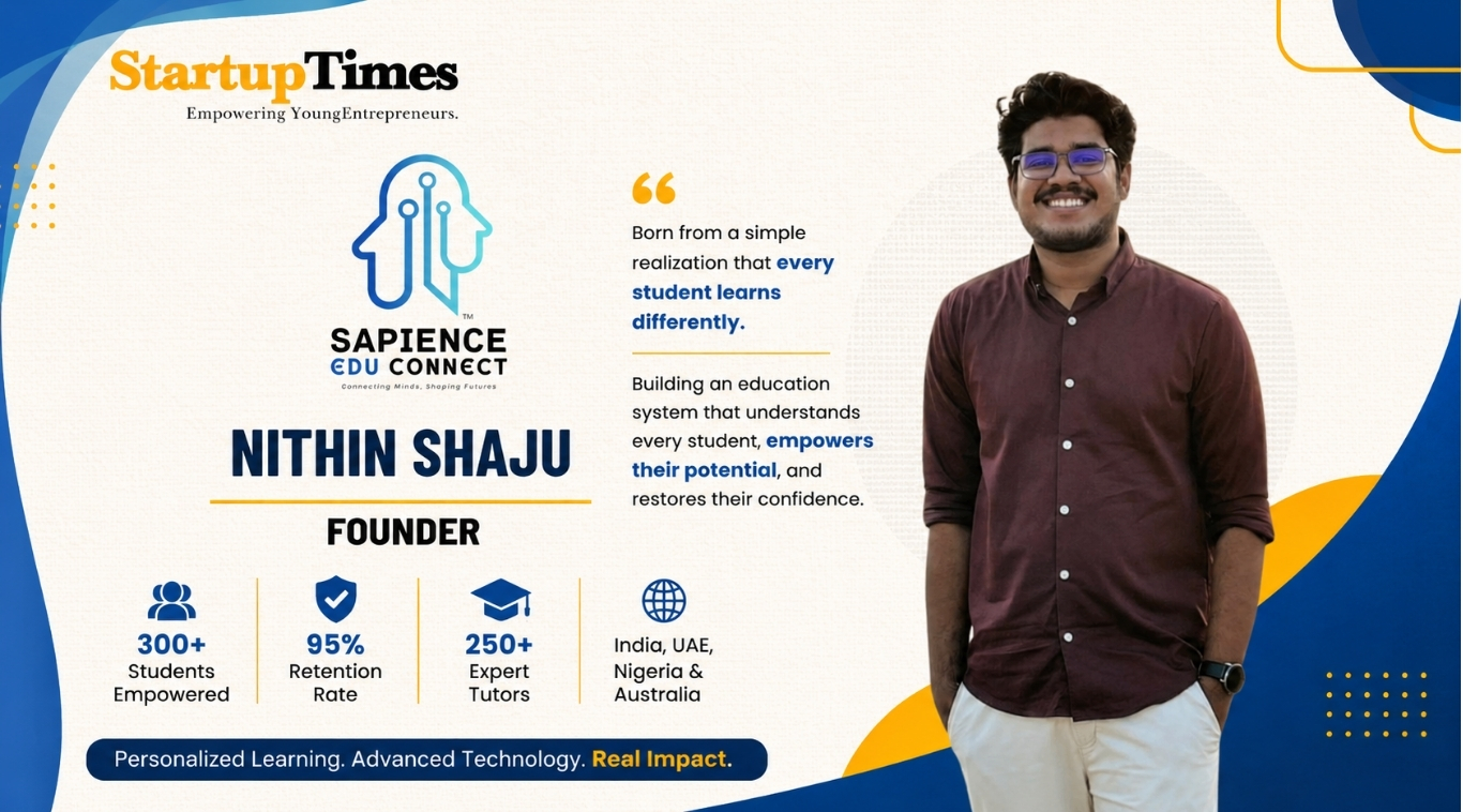 Nithin Shaju’s Journey: Transforming Education Through AI-Powered Personalized Learning