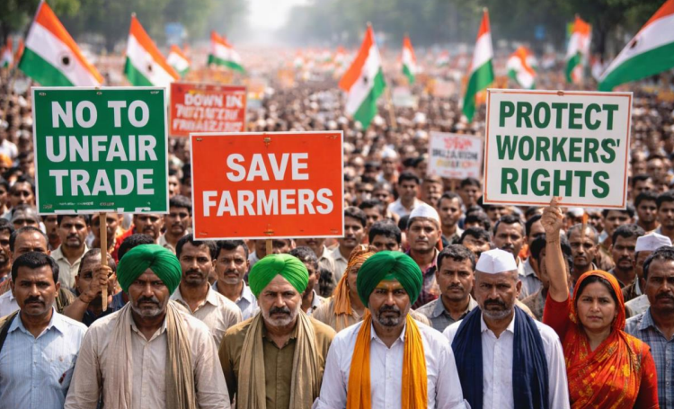 Bharat Bandh Planned for Today Over Protests Against India–U.S. Trade Deal