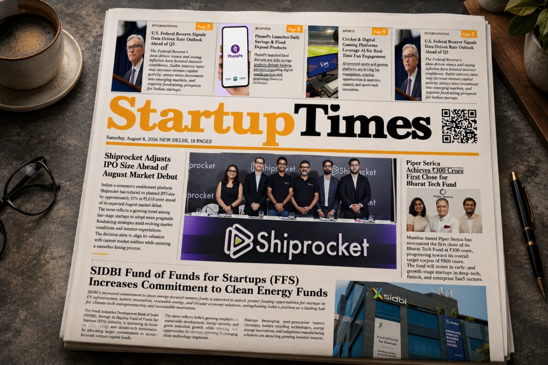 Saturday Edition — August 8, 2026 | StartupTimes
