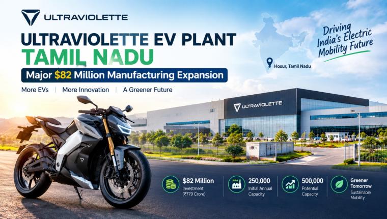 Ultraviolette EV Plant Tamil Nadu: Major $82 Million Manufacturing Expansion
